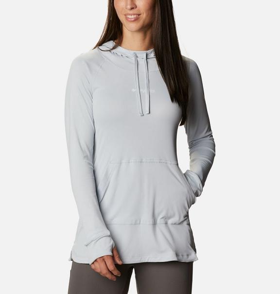 Columbia PFG Respool Hoodies Grey For Women's NZ43510 New Zealand